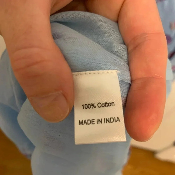 Banjanan Maya Dress in Blue Floral Size Small NWT - Picture 9 of 9